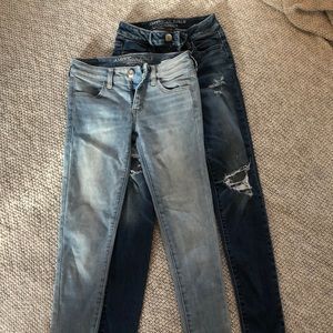 American Eagle Skinny Jeans Size 0